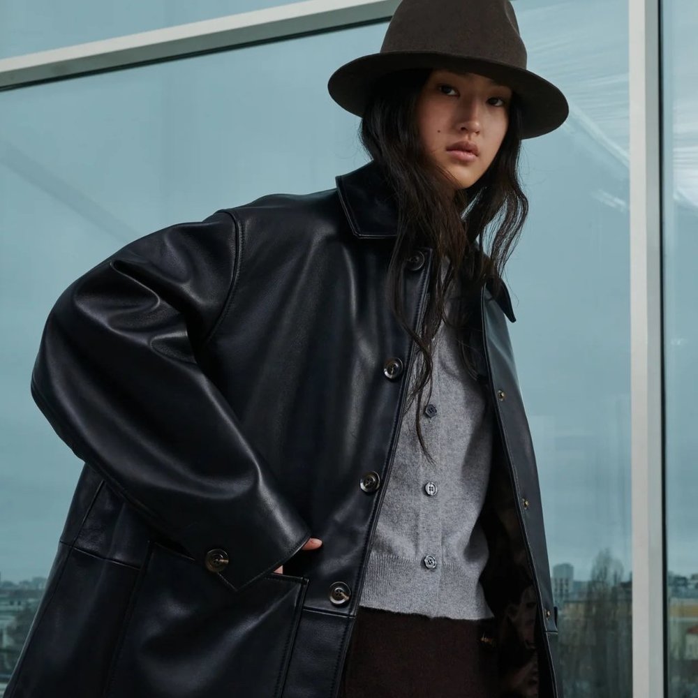 Soeur Vincenzo Leather Jacket SZ 40